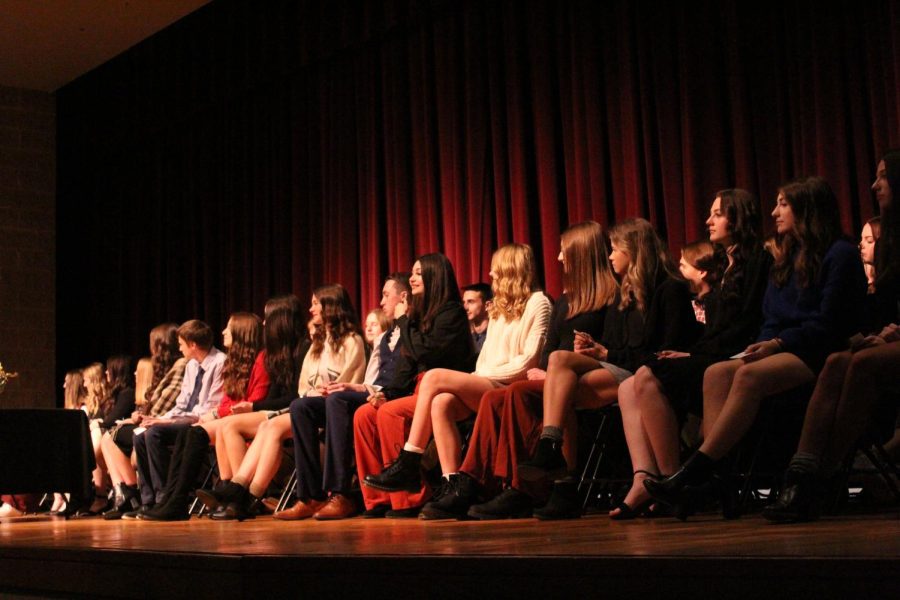 National+Honor+Society+Inducts+New+Members
