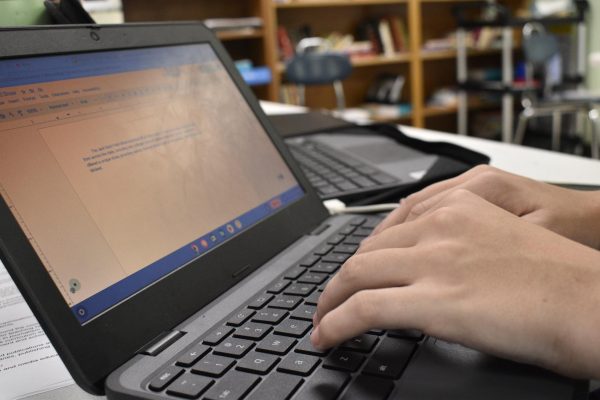 In schools today students use computers to study, research, and communicate with teachers.