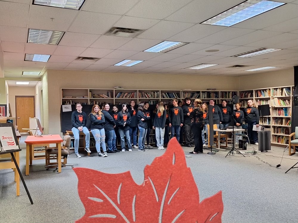 Choir Sings at Veterans Assembly